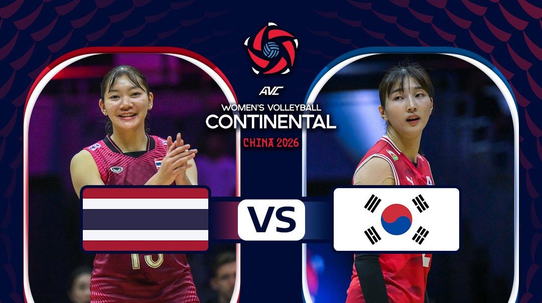 AVC Women's Continental Championship | ไทย vs เกาหลีใต้ (27 Aug 2026)