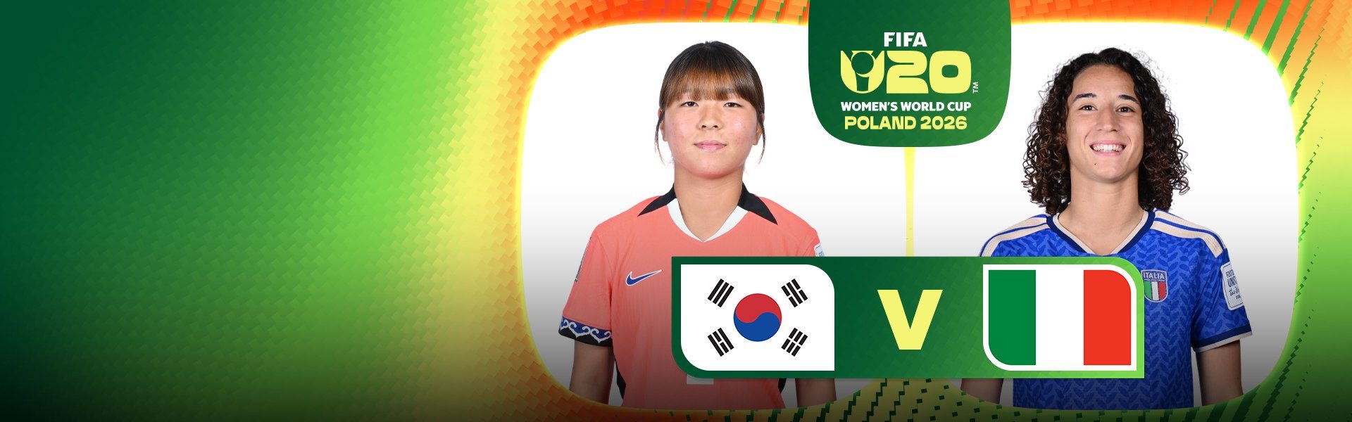 FIFA U-20 Women’s World Cup 2026 | เกาหลีใต้ vs อิตาลี (19 Sep 2026)