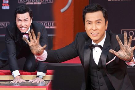 ในที่สุด! Donnie Yen ฝากฝ่ามือและรอยเท้าไว้ที่ Hollywood เรียบร้อยแล้ว