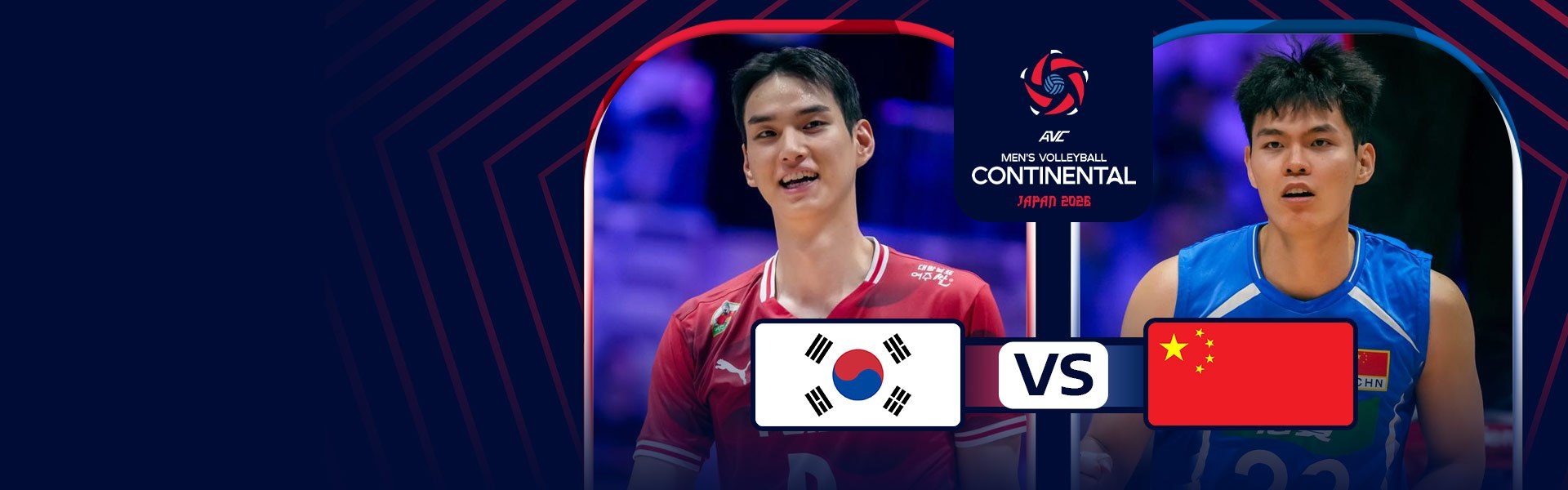 AVC Men's Continental Championship |เกาหลีใต้ vs จีน (10 Sep 2026)