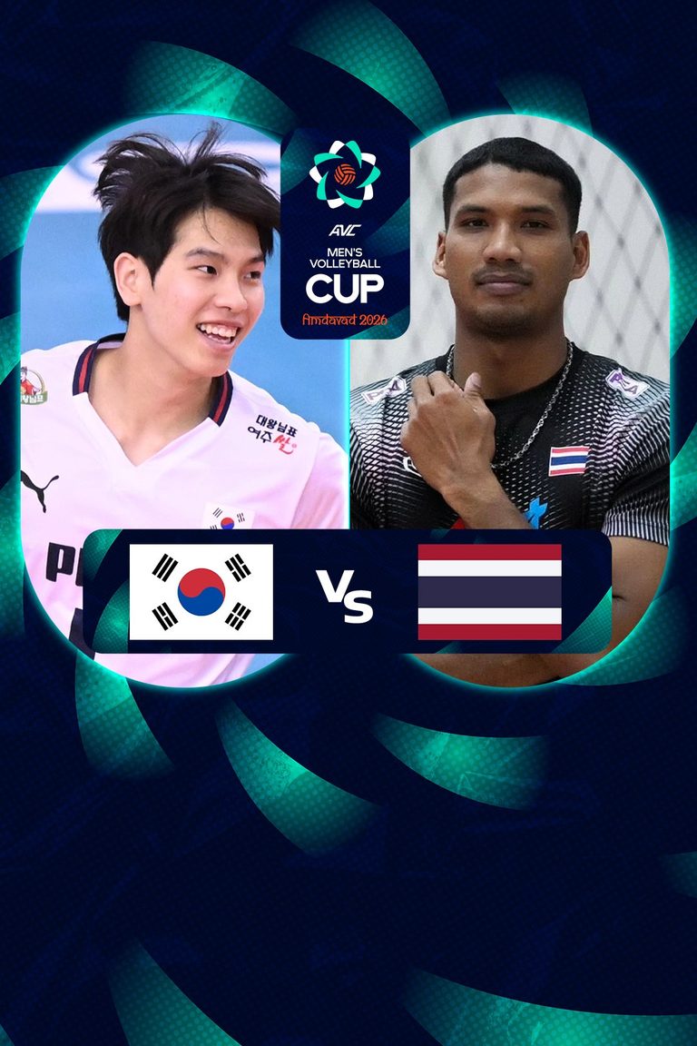 AVC Men’s Volleyball Cup|เกาหลีใต้ vs ไทย (20 June 2026)