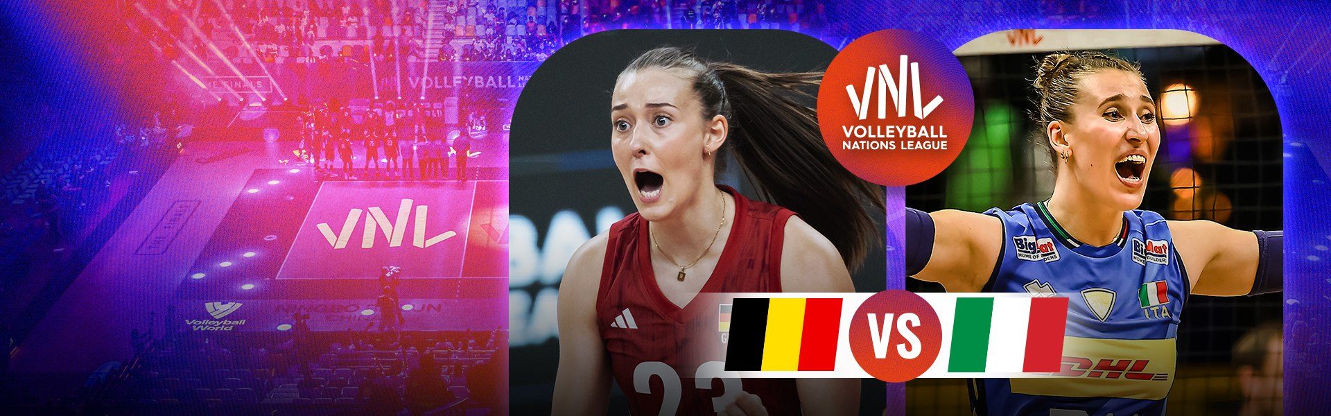 VNL WOMEN | เบลเยียม vs อิตาลี (10 July 2026)