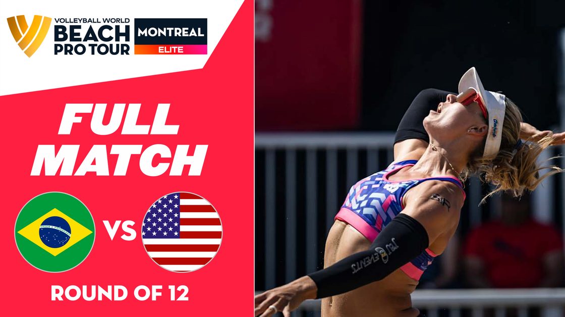 Thamela/Victoria (BRA) vs. Harward/DeBerg (USA) | Round of 12 | 23 Aug 2026 