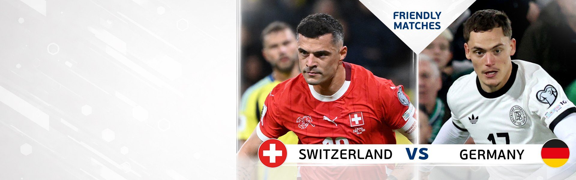 ฟุตบอลกระชับมิตร | สวิสเซอร์แลนด์ vs เยอรมนี (28 Mar 2026)