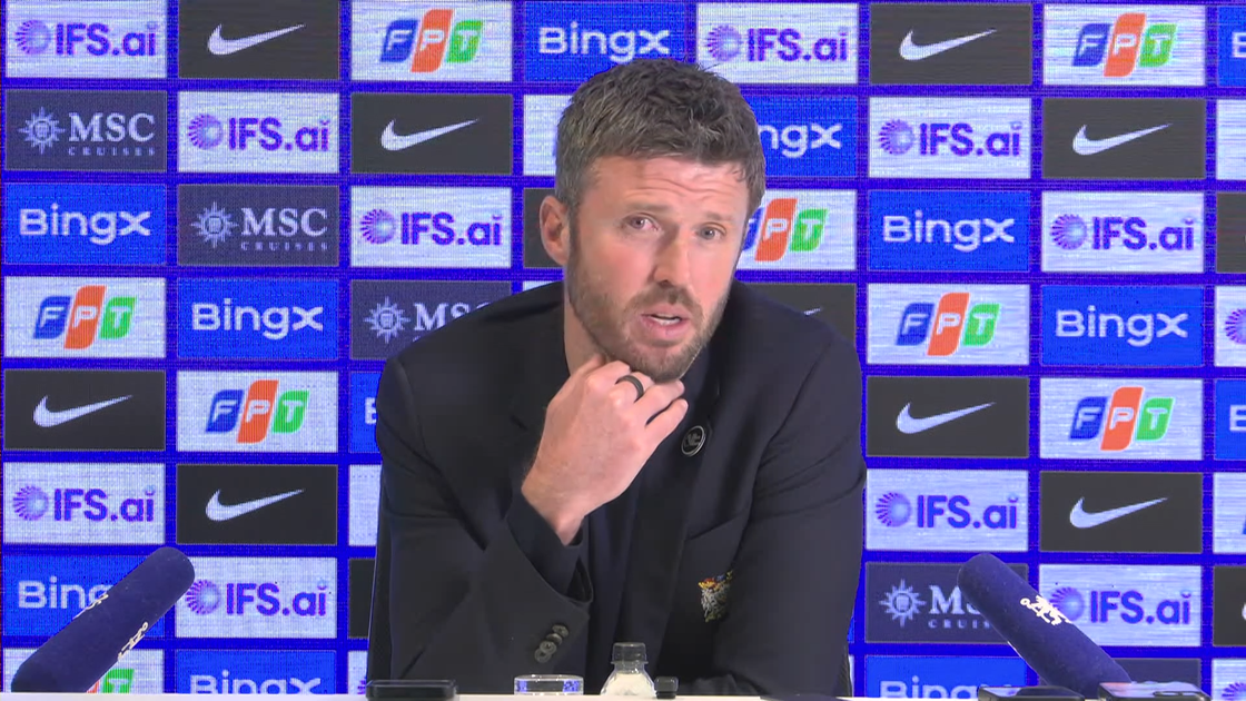 สิ้นเสียงนกหวีด: เชลซี พบ แมนเชสเตอร์ ยูไนเต็ด | ไมเคิล คาร์ริค (แถลงข่าวหลังเกม)