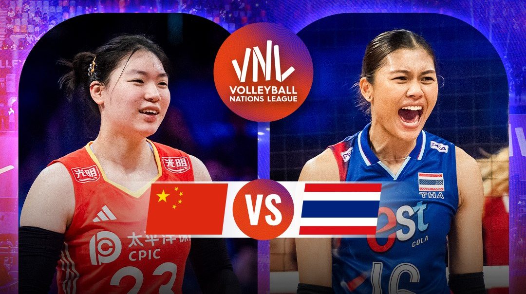 VNL Women | จีน vs ไทย (4 June 2026)