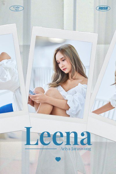 ลีน่า อริยา จรัสวงศ์ RUSH Fashion Vol.143 Leena