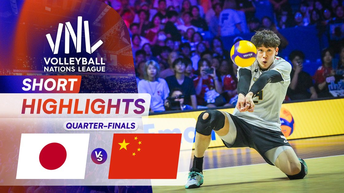 ญี่ปุ่น v จีน | รอบก่อนรองชนะเลิศ | VNL 2026