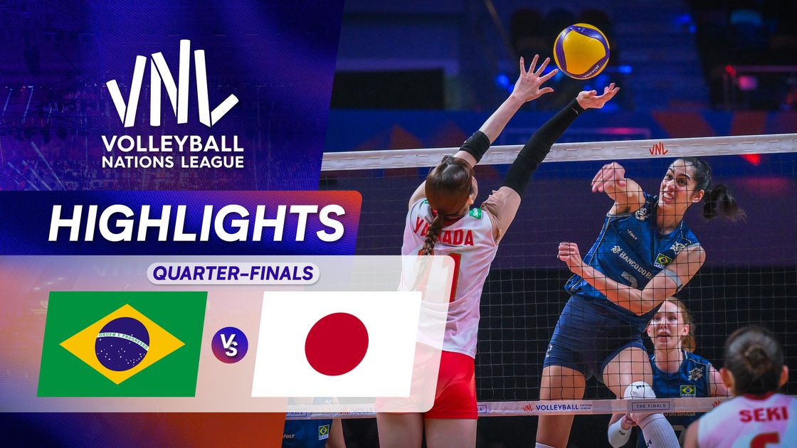 บราซิล v ญี่ปุ่น | รอบก่อนรองชนะเลิศ | VNL 2026