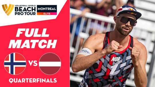 Mol, A./Sørum, C. (NOR) vs. Plavins/Fokerots (LAT) | Quarterfinals | 23 Aug 2026