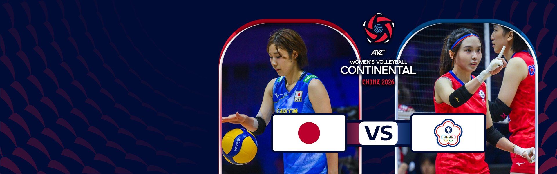 AVC Women's Continental Championship | ญี่ปุ่น vs ไชนีส ไทเป (27 Aug 2026)