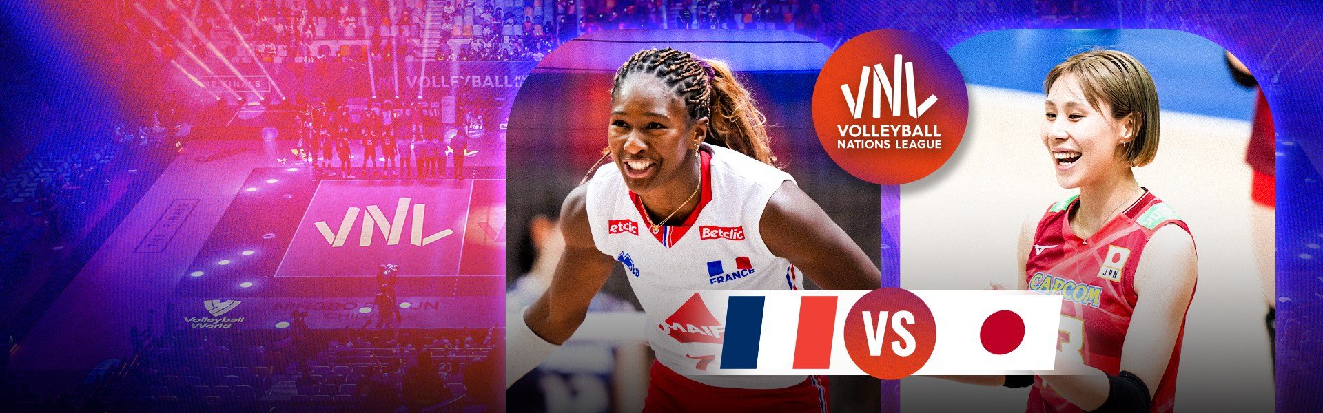 VNL Women | ฝรั่งเศส vs ญี่ปุ่น (4 June 2026)