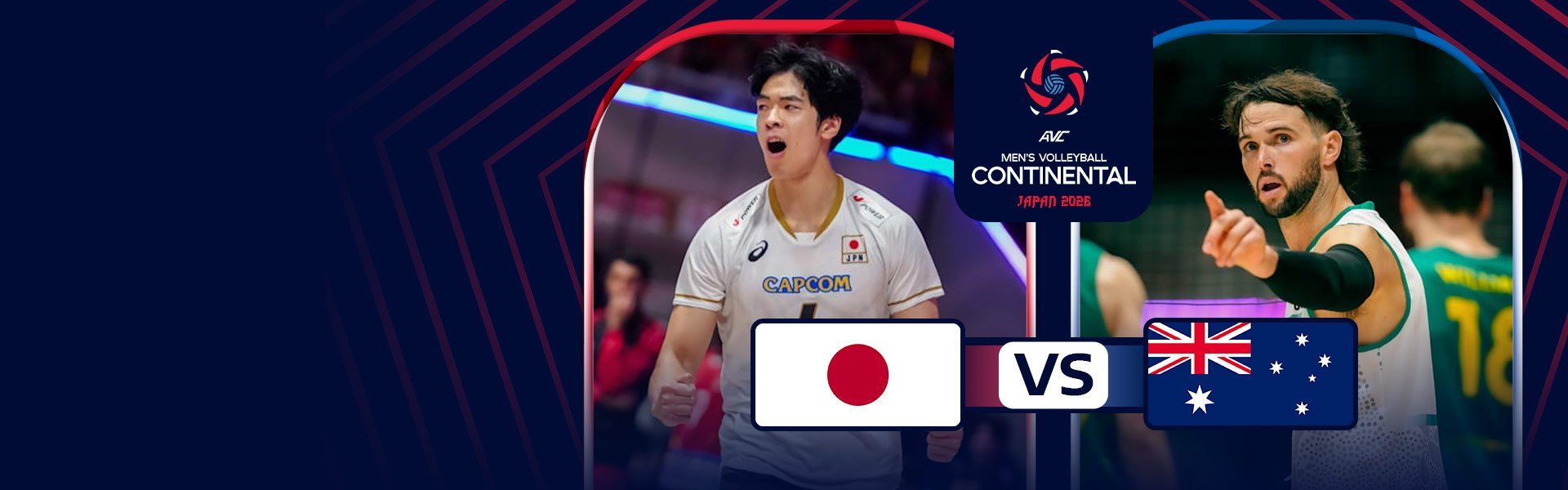 AVC Men's Continental Championship |ญี่ปุ่น vs ออสเตรเลีย (8 Sep 2026)