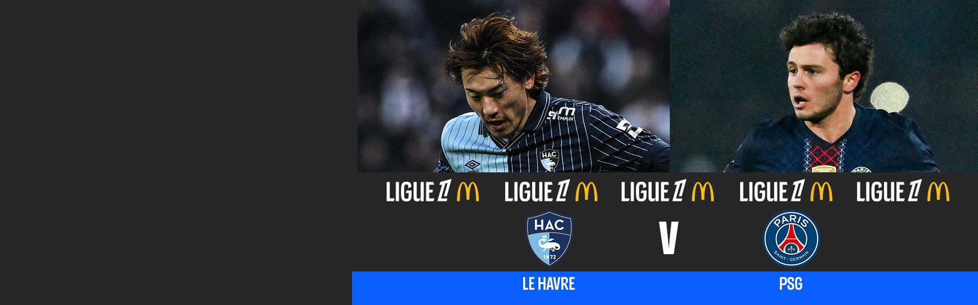 ลีกเอิง | เลอ อาฟร์ v ปารีส แซงต์-แชร์กแมง (1 Mar 2026)