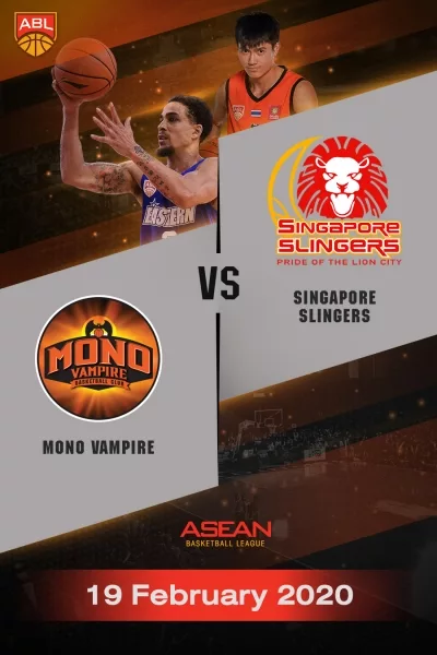 ABL 2019-2020 - โมโน แวมไพร์ VS สิงคโปร์ สลิงเกอร์ส (19-02-20) ABL 2019-2020 - Mono Vampire Basketball ClubVS Singapore Slingers (19-02-20)