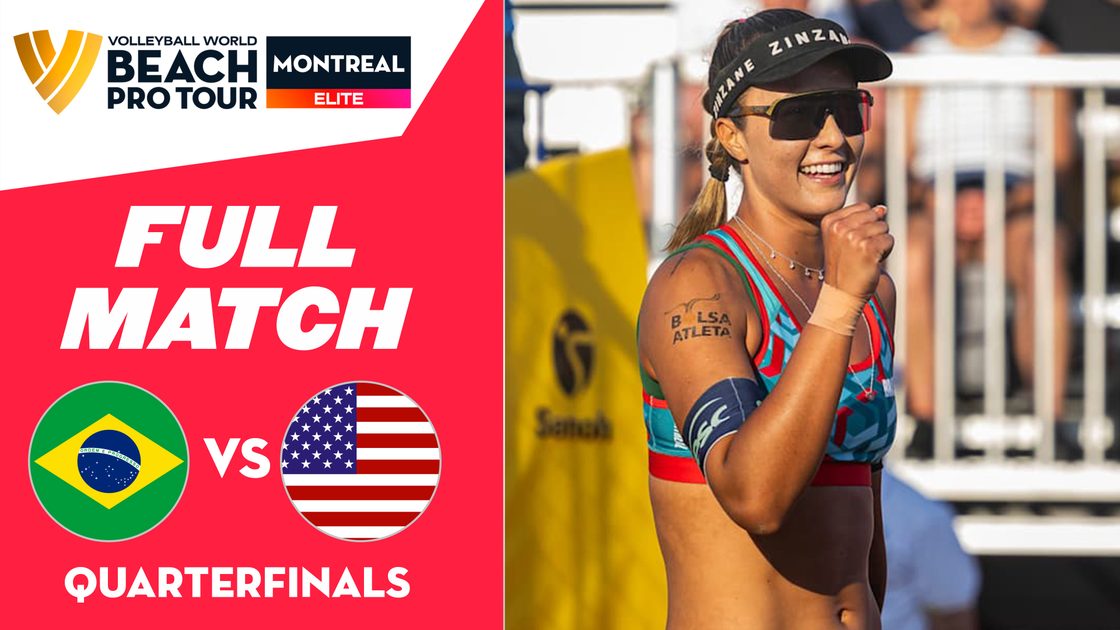 Thamela/Victoria (BRA) vs Donlin/Denaburg (USA) | Quarterfinals | 23 Aug 2026