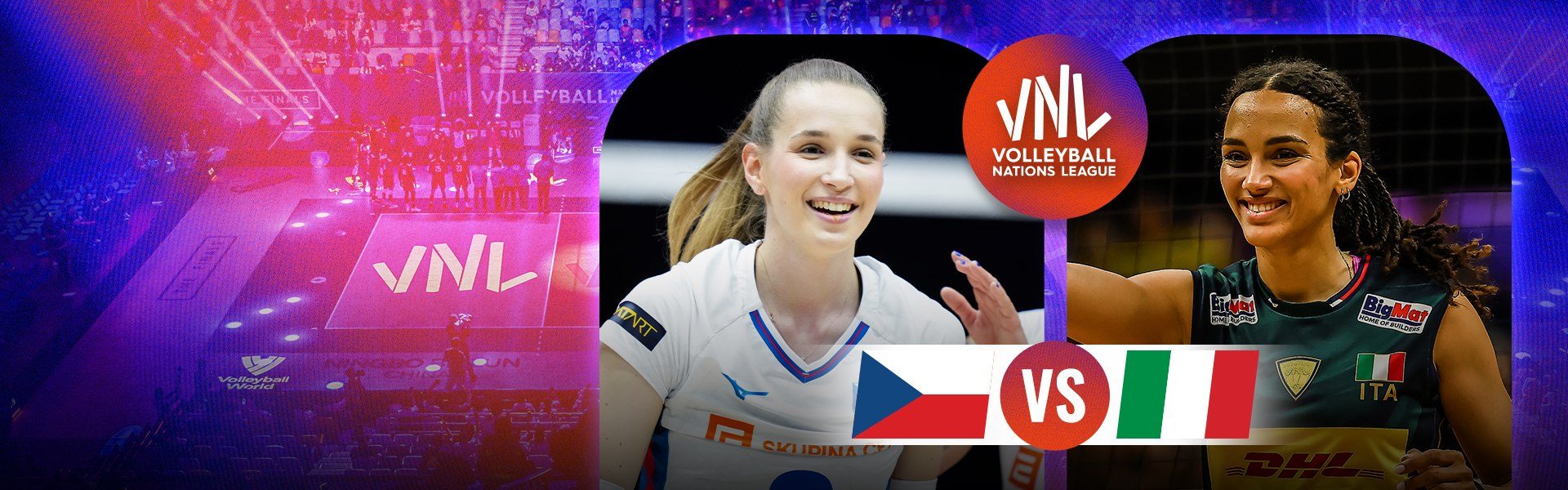 VNL Women | เช็กเกีย vs อิตาลี (17 June 2026)