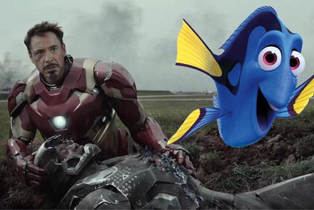 ทุบสถิติ! Finding Dory ขึ้นชาร์ตอันดับ 1 รายรับสูงสุดในประเทศเหนือกว่า Civil War!