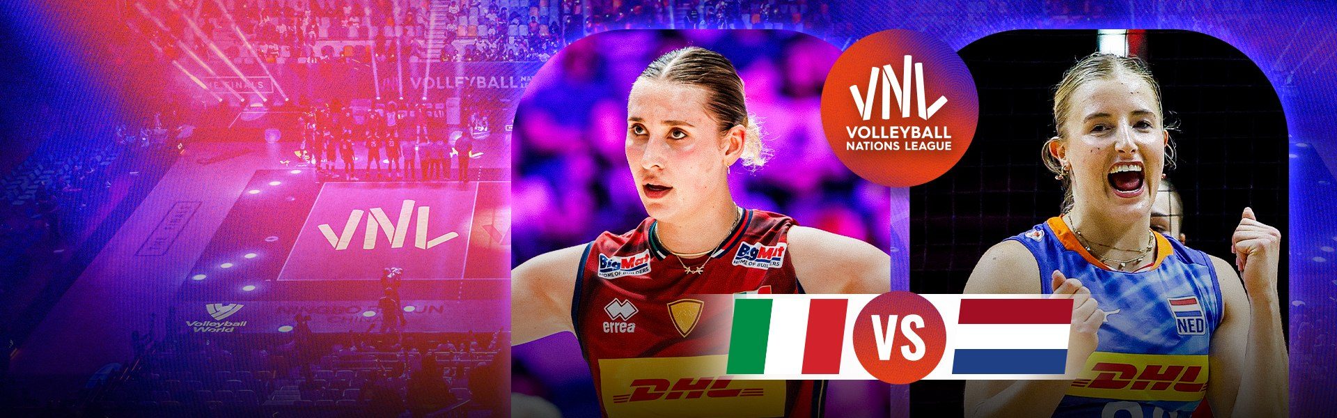 VNL WOMEN | อิตาลี vs เนเธอร์แลนด์ (22 July 2026)
