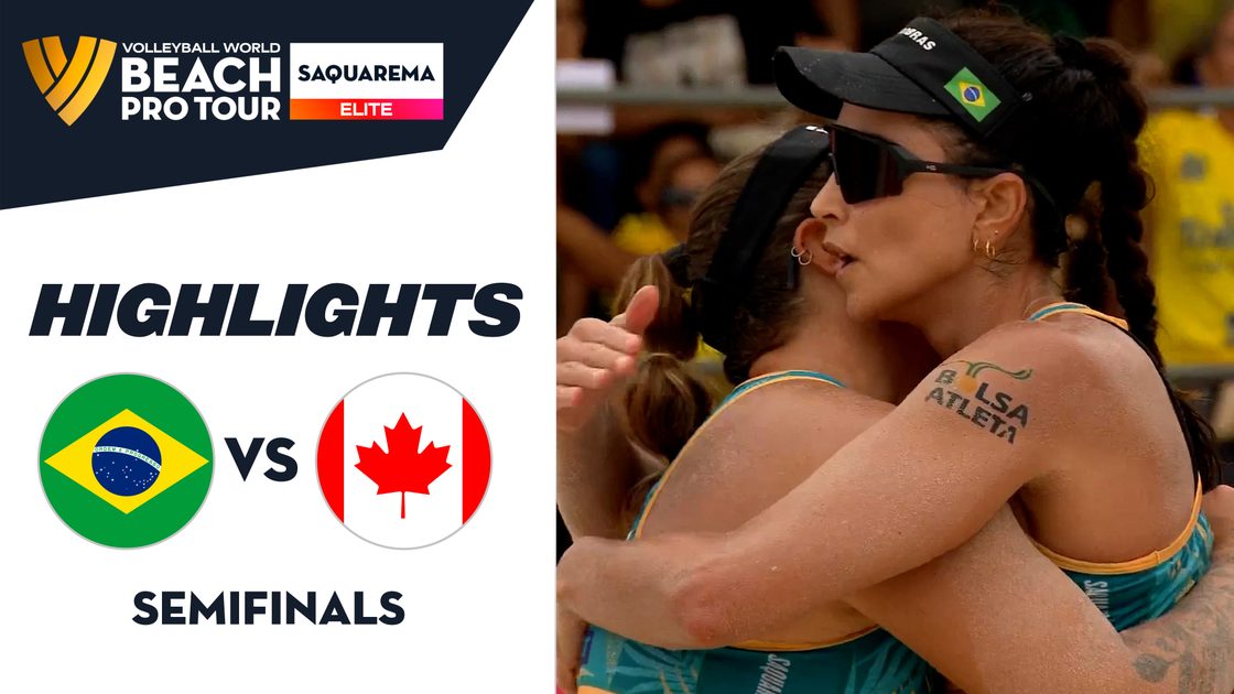 Carol/Rebecca (BRA) vs Melissa/Brandie (CAN) | Semifinals | 12 April 2026