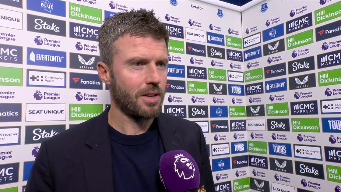 After the Whistle: Michael Carrick | Post Match Manager Interview (Everton v Manchester United)