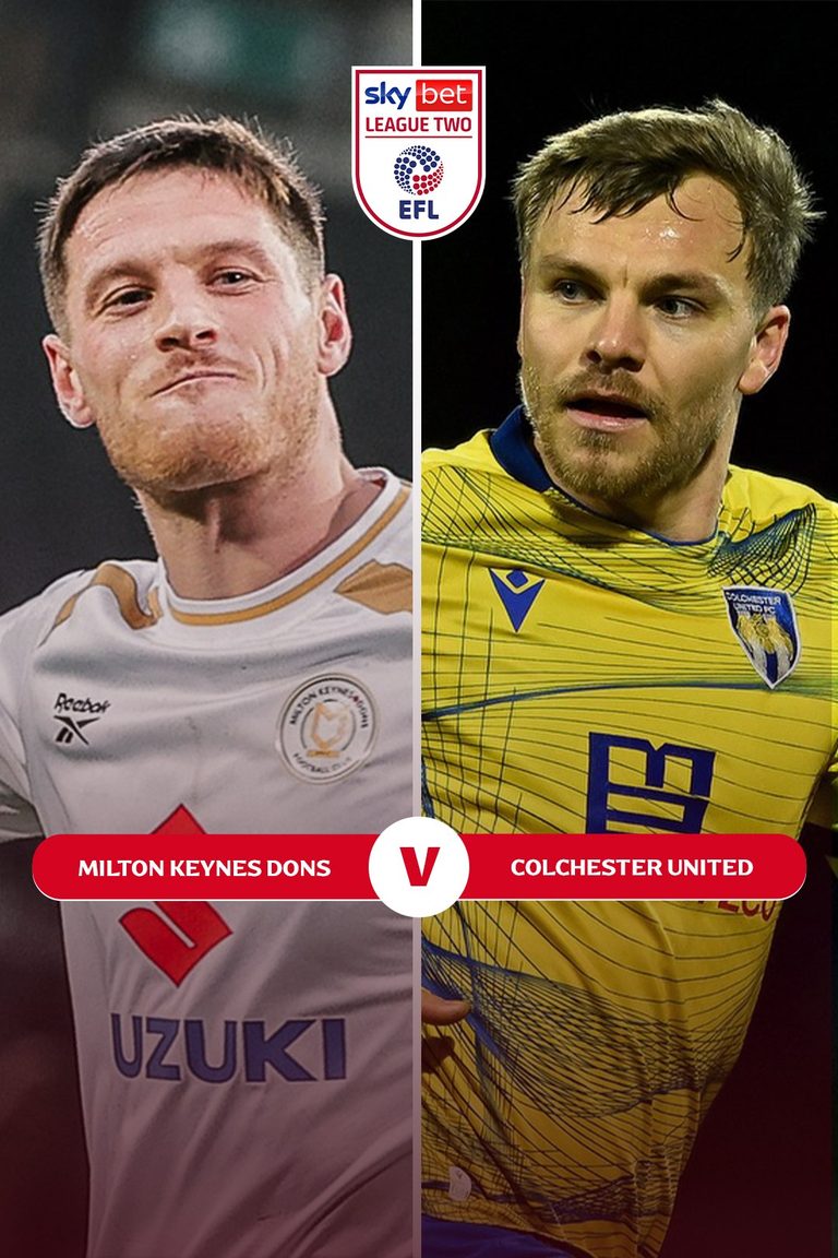 อีเอฟแอล ลีกทู | มิลตัน คีนส์ ดอนส์ v โคลเชสเตอร์ ยูไนเต็ด (19 Mar 2026)