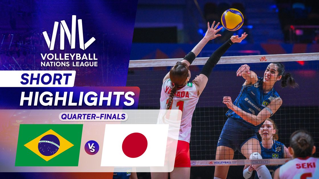บราซิล v ญี่ปุ่น | รอบก่อนรองชนะเลิศ | VNL 2026