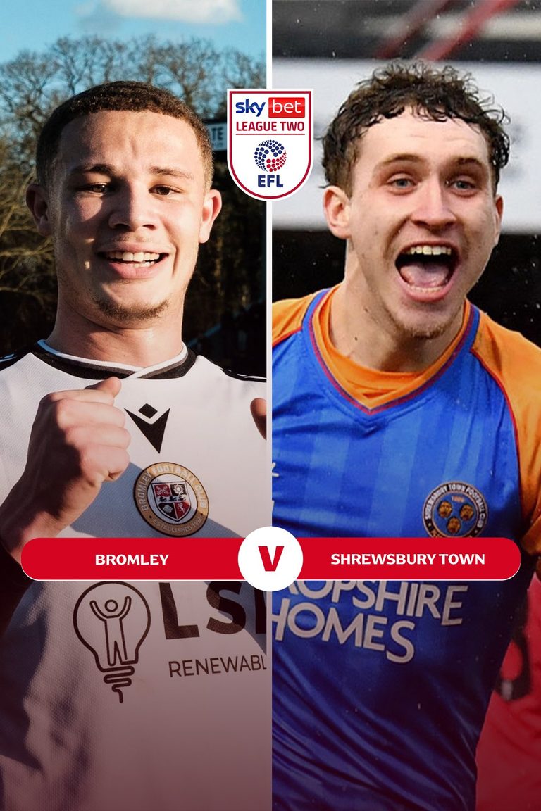 อีเอฟแอล ลีกทู | บรอมลีย์ v ชรูว์สบิวรี่ ทาวน์ (8 Apr 2026)