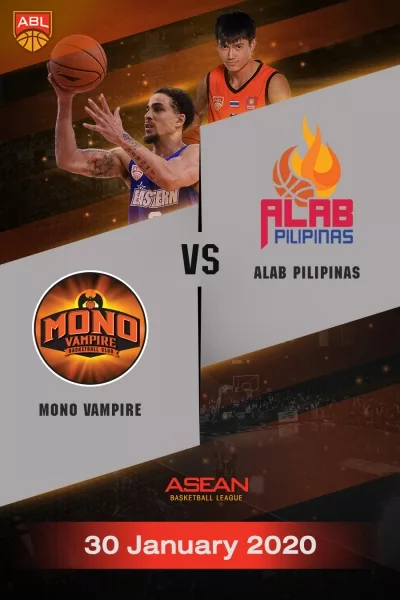 ABL 2019-2020 - โมโน แวมไพร์ VS อาลับ พิลิพินาส (30-01-20) ABL 2019-2020 - Mono Vampire Basketball Club VS Alab Pilipinas (30-01-20)