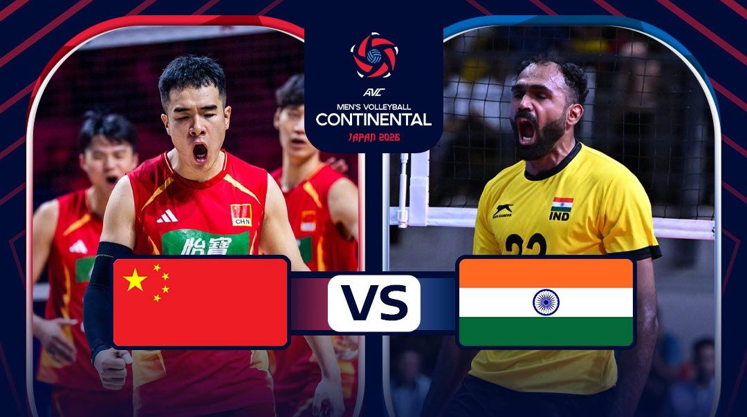 AVC Men's Continental Championship |จีน vs อินเดีย (5 Sep 2026)