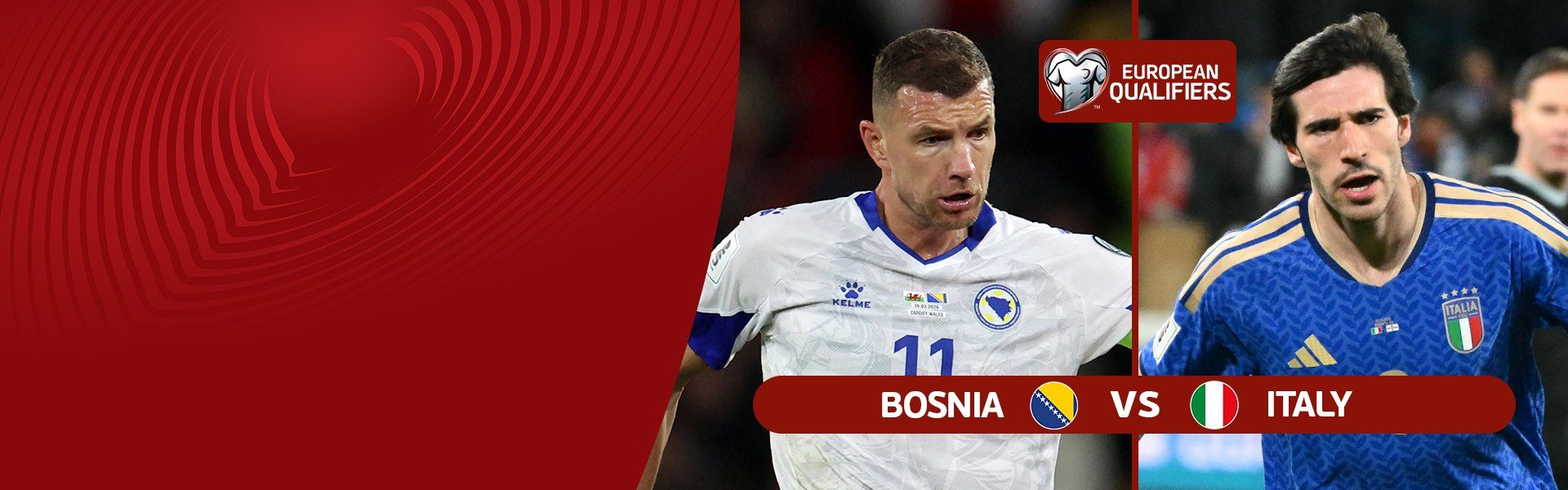 ฟุตบอลโลก 2026 รอบคัดเลือก โซนยุโรป | บอสเนีย vs อิตาลี (1 Apr 2026)