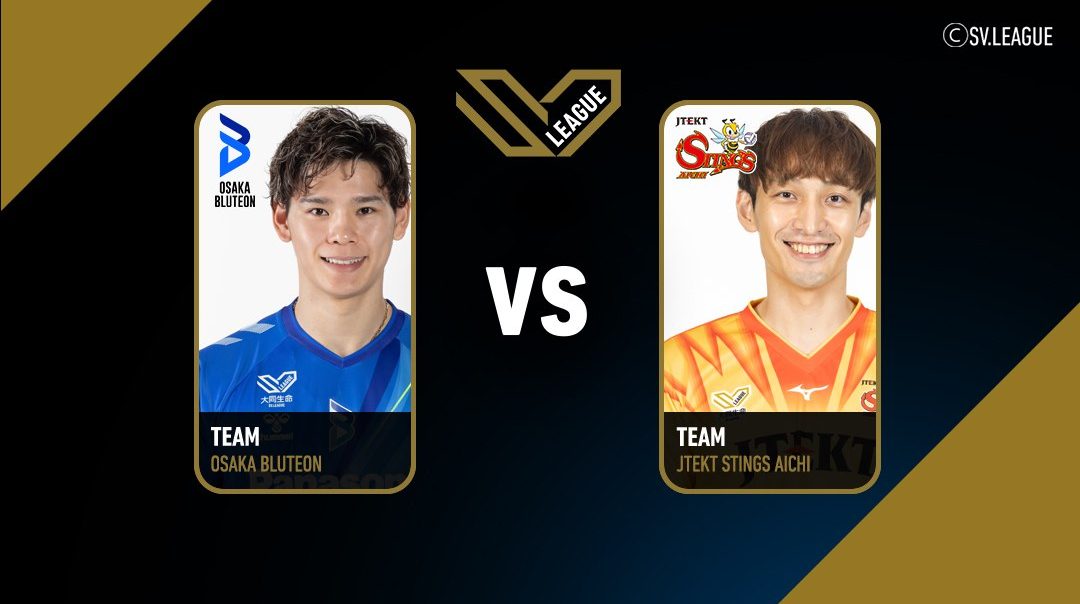 SV.League Men | โอซาก้า บลูทีออน vs เจเทค สติงส์ ไอจิ (10 May 2026)