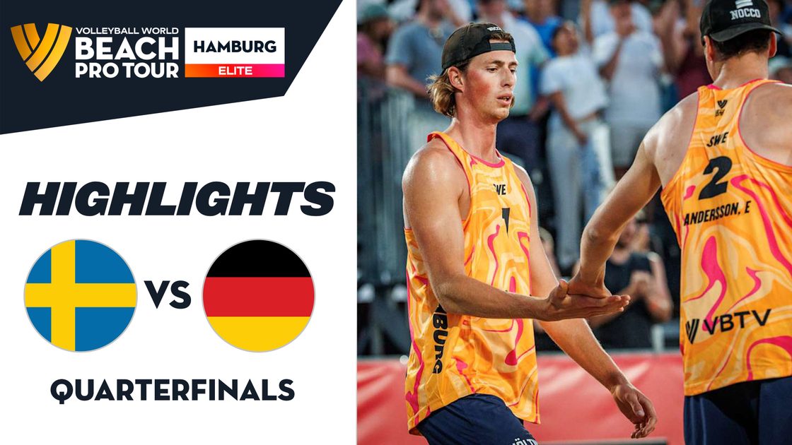 Hölting Nilsson/Andersson E (SWE) vs Ehlers/Wüst (GER) | Quarterfinals | 9 Aug 2026