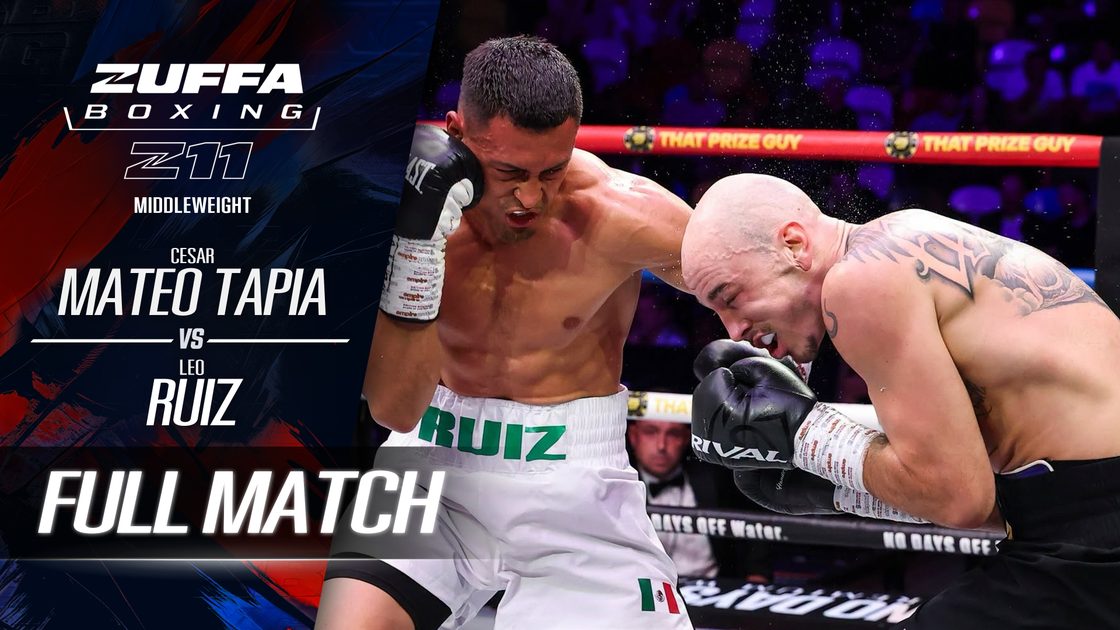เซซาร์ มาเตโอ ทาเปีย vs ลีโอ รุยซ์ | Zuffa Boxing 11