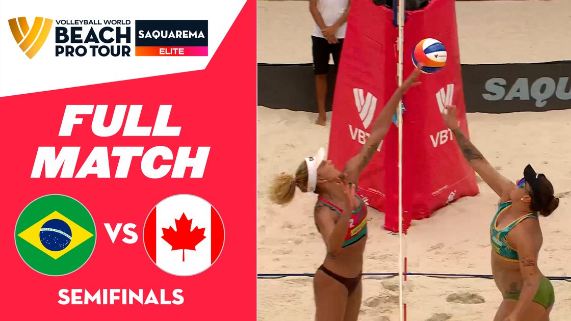 Carol/Rebecca (BRA) vs Melissa/Brandie (CAN) | Semifinals | 12 April 2026