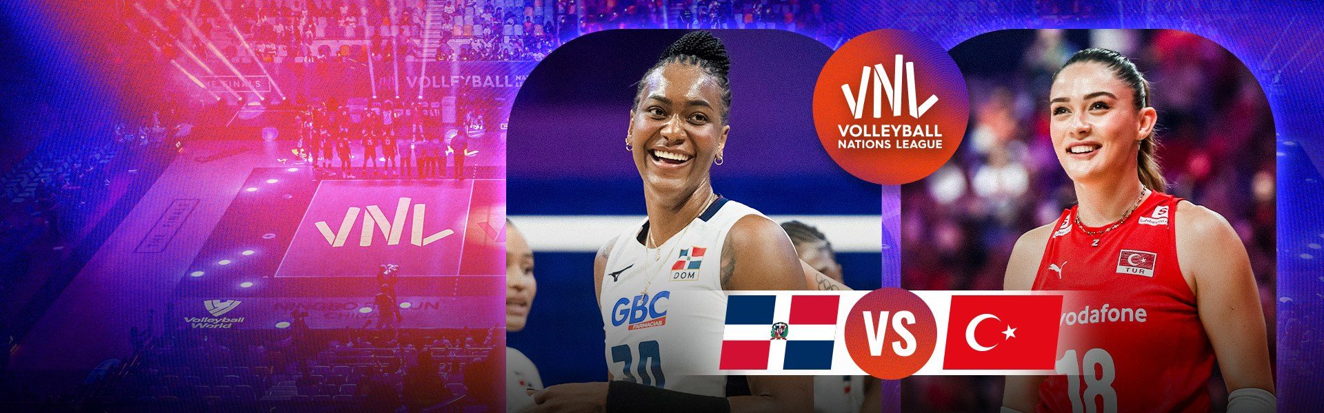 VNL Women | โดมินิกัน vs ตุรเคีย (3 June 2026)
