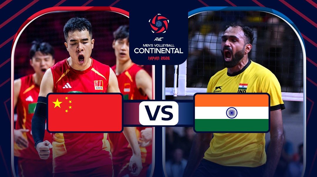 AVC Men's Continental Championship |จีน vs อินเดีย (5 Sep 2026)