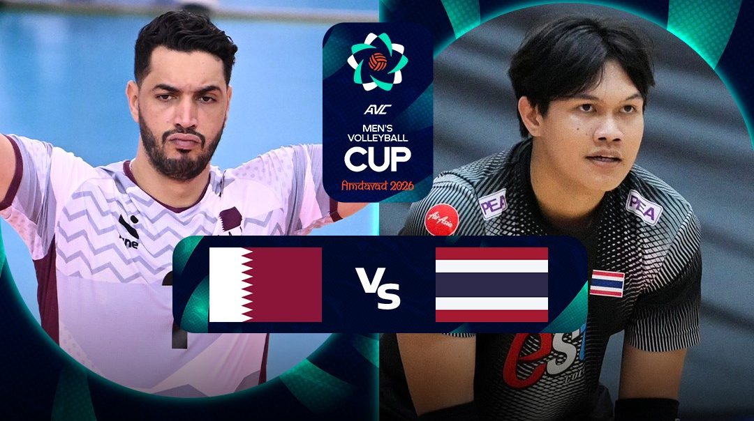 AVC Men’s Volleyball Cup|กาตาร์ vs ไทย (21 June 2026)