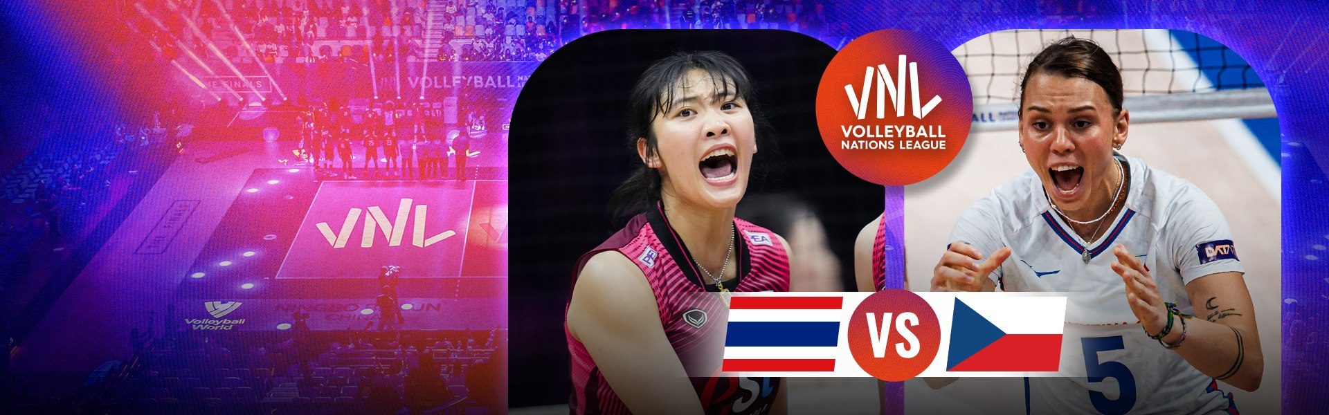 VNL Women | ไทย vs เช็กเกีย (7 June 2026)