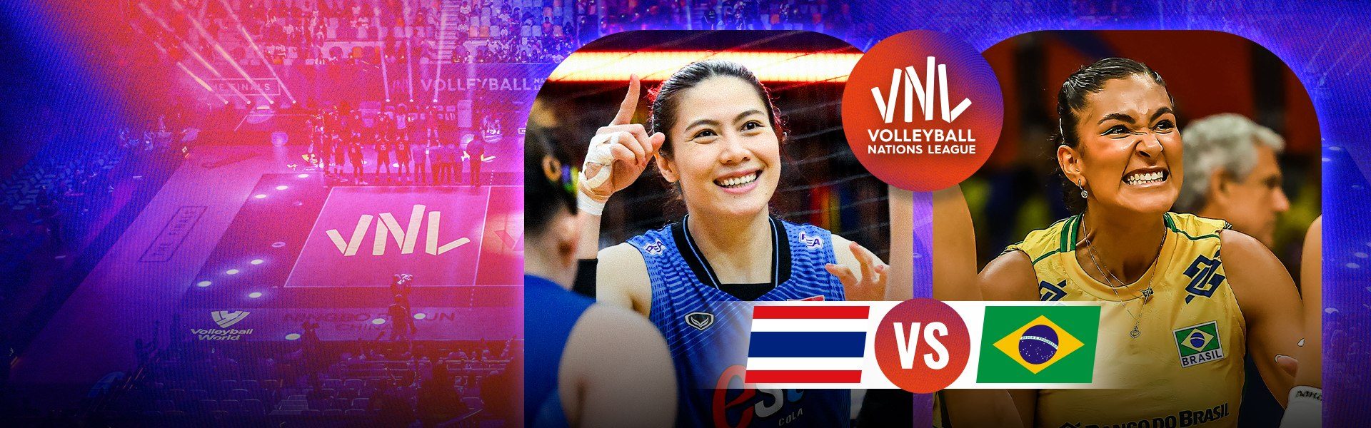 VNL WOMEN | ไทย vs บราซิล (11 July 2026)