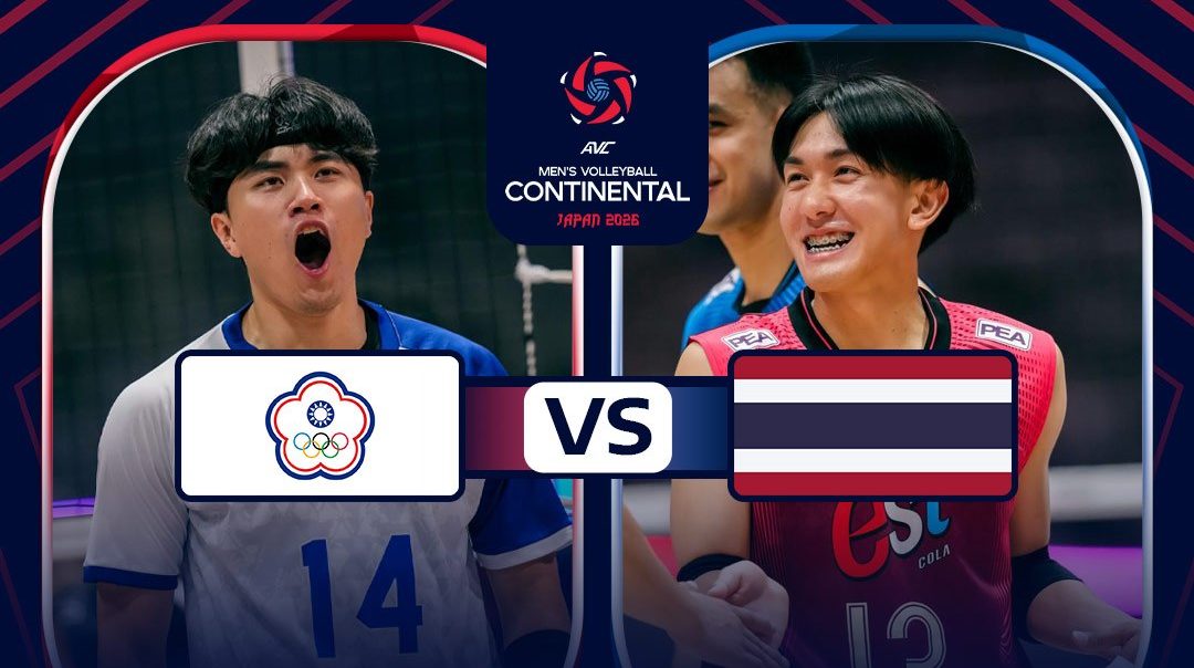 AVC Men's Continental Championship |ไชนีส ไทเป vs ไทย (9 Sep 2026)