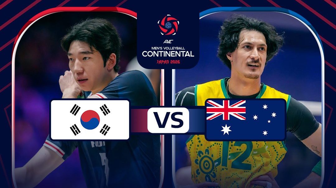 AVC Men's Continental Championship | เกาหลีใต้ vs ออสเตรเลีย (13 Sep 2026)