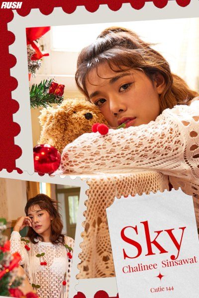 สกาย ชาลินี สินสวัสดิ์  RUSH Fashion Vol.144 Sky