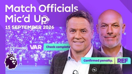 Match Officials Mic'd Up: 15 กันยายน 2026